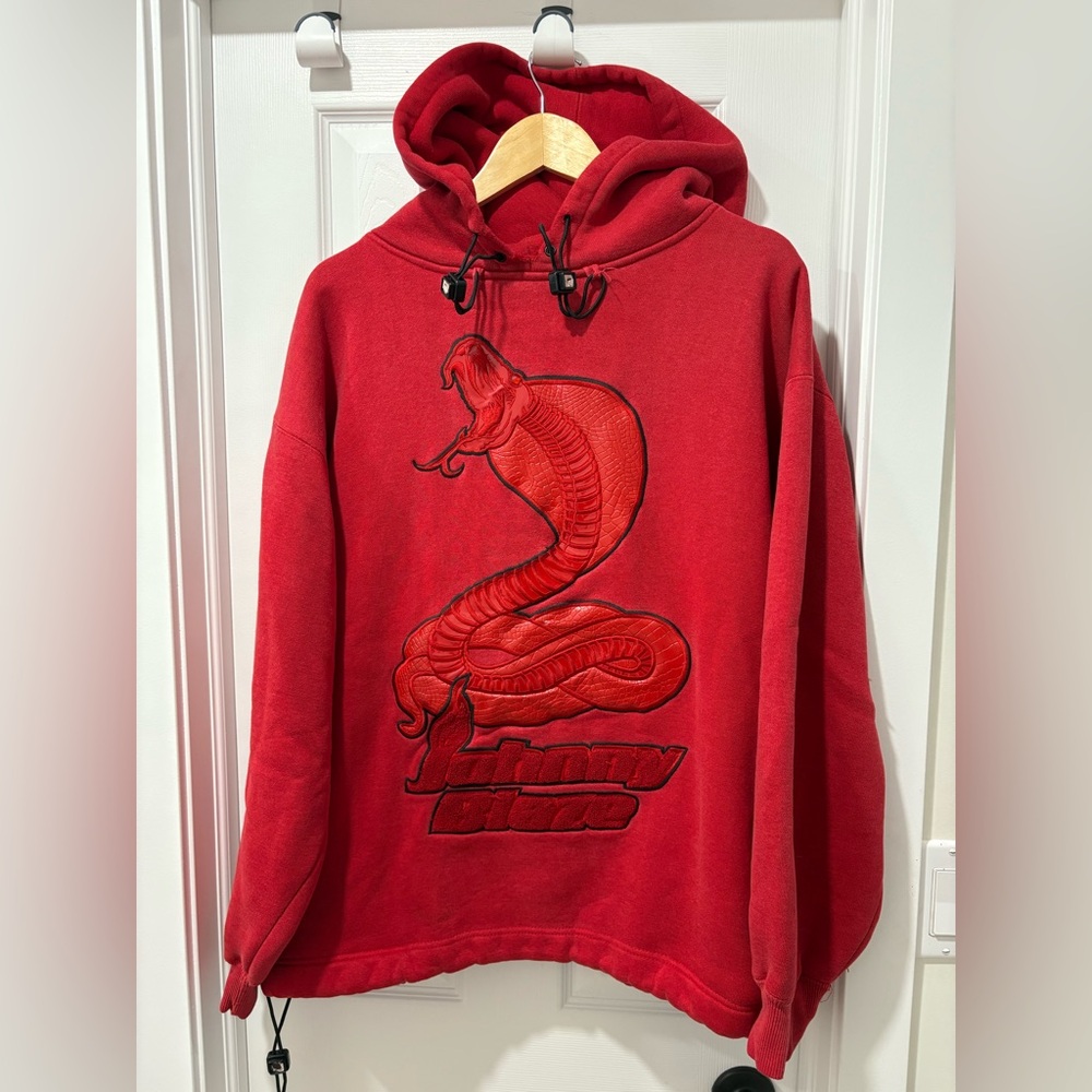 Vintage Y2K Johnny Blaze King Cobra Hoodie Rare Hip Hop Wutang Method Man